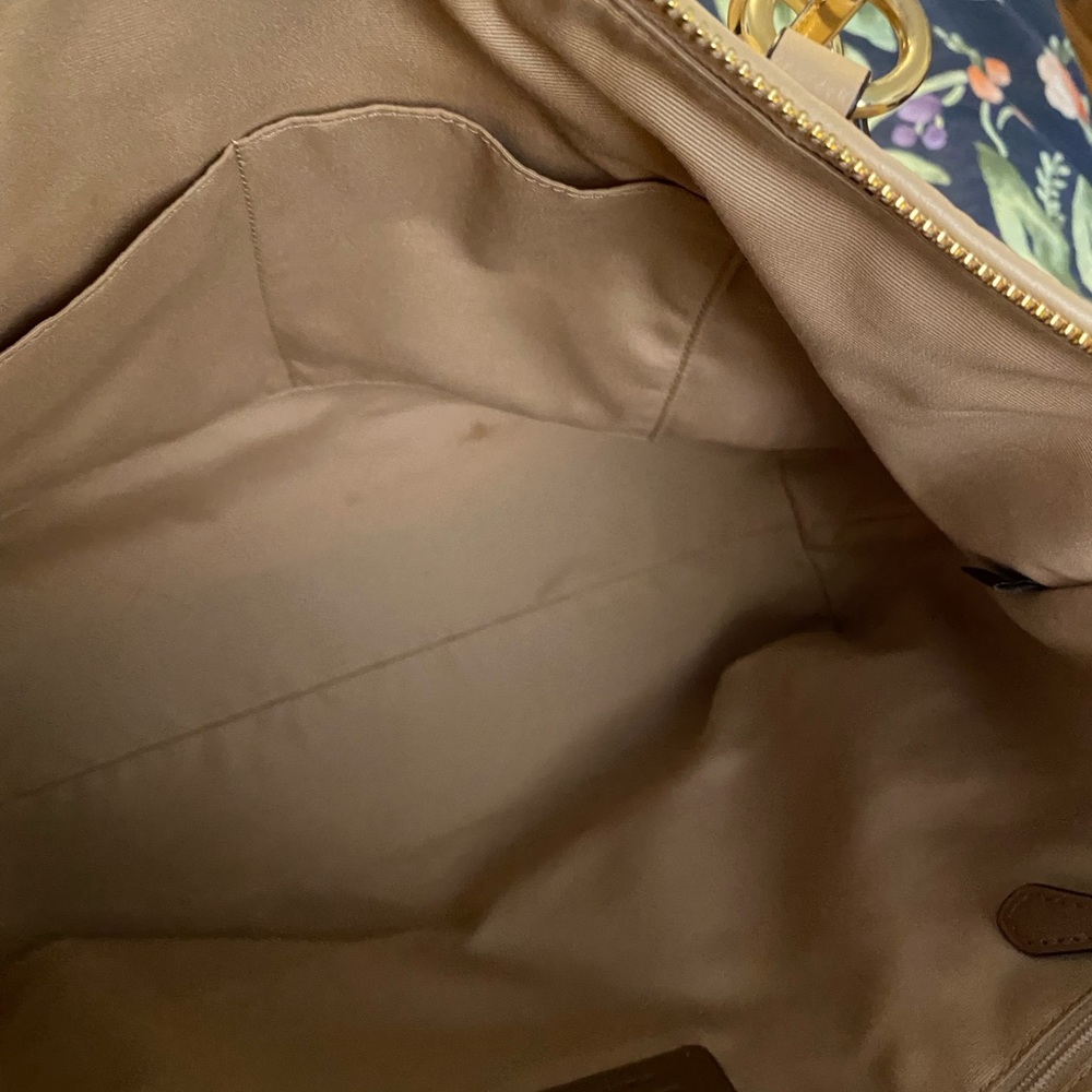 Coach Ava Legacy Jackard Tote Gem